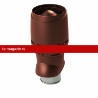 Vilpe (Вилпе) FLOW XL- 250/ИЗ/500 вент. выход с колпаком (Красный) /1 шт/