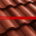 Композитная черепица Metrotile (Метротайл) MetroRoman (Красно-Черный) /лист/