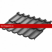 Модульная металлочерепица AquaSystem Стокгольм 1185х775 мм Crown BT Matt 0,5мм RR23