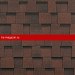 Ламинированная черепица Docke Pie (Деке Пай) STANDARD SALAMANDER (Темно-коричневый) /1 кв.м/