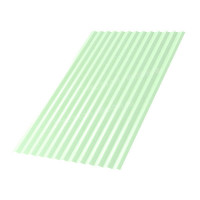Профлист МЕТАЛЛ ПРОФИЛЬ МП-18x1100-A NormanMP (ПЭ-01-6019-0,5)