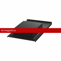 Vilpe (Вилпе) Кровельный люк UNIROOF для натуральной черепицы металлочерепицы и фальцевой кровли (Черный) /1 шт/