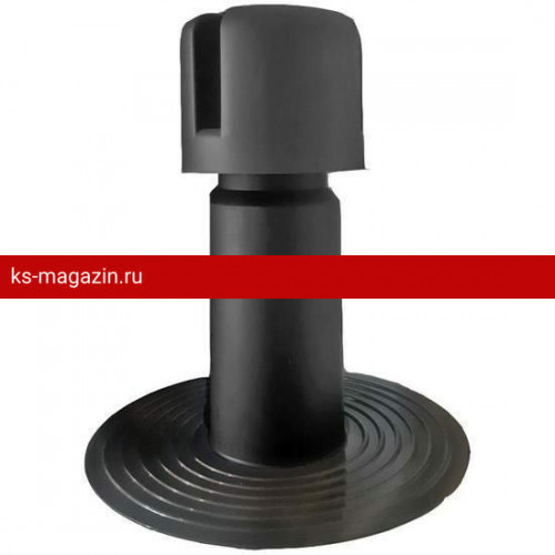 Аэратор для плоской кровли Krovent (Кровент) Flat (Черный) /1 шт/ Аэратор для плоской кровли Krovent (Кровент) Flat (Черный) /1 шт/