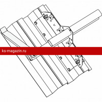 Айсстоппер ROOFsystems PRESTIGE 45*25 (овал), 40мм Универ. RAL 8004