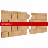 Панель фасадная UPLAST (Ю-Пласт) STONE-HOUSE S-Lock Клинкер Балтик (Светлая медь) / панель/