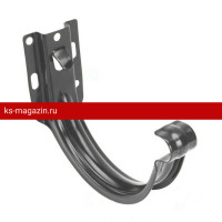 Кронштейн короткий Galeco (Галеко) PVC 152/100 (Графит) /1 шт/