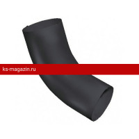 Колено трубы 60 Grand Line (Гранд Лайн) Optima (RAL 7024) /1 шт/
