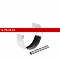 Aquasystem PUrus 150/100 Соединитель желоба в комплекте RAL 9003