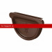 AS PUrus MATT 125/90 Заглушка Универсальная с резиновым уплотнителем RAL 8017