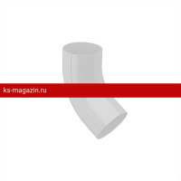 Galeco (Галеко) STAL 152/90 Колено 60гр. Белый RAL9003 /1 шт/