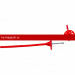 Дюбель д/изоляции IZL-T 10х140 (R7) 1000шт