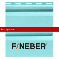 Сайдинг FineBer (Файнбер) Standart Classic Color 3,66м (Бирюза) /панель/