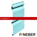 Сайдинг FineBer (Файнбер) Standart Classic Color 3,66м (Бирюза) /панель/