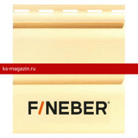 Сайдинг FineBer (Файнбер) Standart Classic Color 3,66м (Кремовый) /панель/