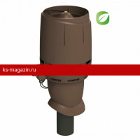 Vilpe (Вилпе) FLOW ЕCo110P/500 вентилятор крышный (Коричневый) /1 шт/