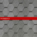 Гибкая черепица Tegola Veneto UNICA Granito 454 2.86м2