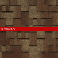 Гибкая черепица Tegola (Тегола) COMFORT San Remo Legno 222 /1кв.м/