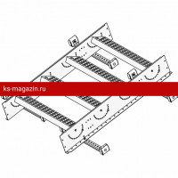 Лестница-Крыльцо ROOFsystems PRESTIGE ZN 660/1,2м NEXT Фальц RAL 8017