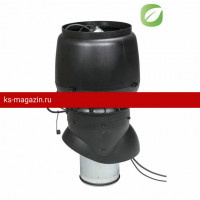 Vilpe (Вилпе) XL Кровельный вентилятор Е250/200/500 Быстрый (Черный) /1 шт/