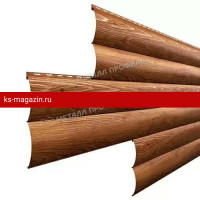 Сайдинг МеталлПрофиль Woodstock-Н-28х330 (ECOSTEEL_T-01-ЗолотойДуб-0.5) /1 шт/