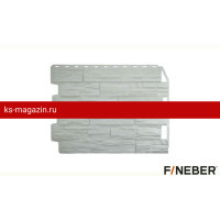 Фасайдинг FineBer (Файнбер) Скол белый /панель/