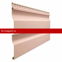 Сайдинг Docke STANDART (Дёке) Корабельный брус D4,5D (Персик) /1 шт/