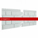 Панель фасадная UPLAST (Ю-Пласт) STONE-HOUSE S-Lock Клинкер (Дымчатый) / панель/