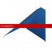 Конек плоский фигурный 120х15х25х15х120х2000 Stynergy (Стинержи) (CORUNDUM50-RAL 5005-0.5) /1 шт/