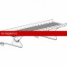 Мостик кровельный ROOFsystems PRESTIGE 360 1,2м Натур RAL 3005
