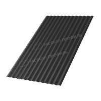 Профлист МЕТАЛЛ ПРОФИЛЬ МП-18х1100-A (VALORI-20-DarkGrey-0,5)