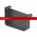 Galeco (Галеко) STAL2 125/80 Заглушка правая Графит RAL 7015 (RR23) /1 шт/