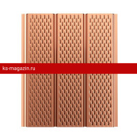 Софит с полной перфорацией Aquasystem (Аквасистем) 303х2500мм (Медь )/1 шт/