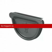 AS PUrus MATT 125/90 Заглушка Универсальная с резиновым уплотнителем RAL 7024