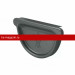 AS PUrus MATT 125/90 Заглушка Универсальная с резиновым уплотнителем RAL 7024