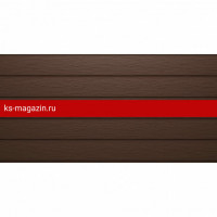 Сайдинг Aquasystem (Аквасистем) Скандинавская доска широкая PE MATT RAL 8017 /1 шт/