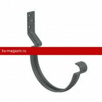 Aquasystem PUrus 150/100 Крюк желоба короткий регулируемый с компл. крепления , RAL 7024