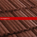 Композитная черепица Metrotile (Метротайл) MetroShake II (Кирпичный) /лист/
