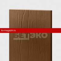 Фиброцементный сайдинг БЕТЭКО-Вудстоун (RAL 8007) /1 шт/