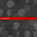 QUIET TILE Гибкая черепица Rombica Базальтово серый 3м2