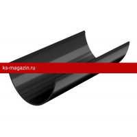 ТН 125/82 Желоб, черный (3м) глянец 5шт/упак