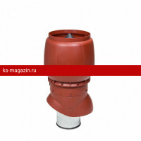 Vilpe (Вилпе) XL- 200/300/500 вентиляционный вых.с колпаком (Красный) /1 шт/