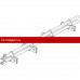 Снегозадержатель ROOFsystems PRESTIGE ZN 45*25 (овал), 3м ФАЛЬЦ (треугольн.) RAL 7024