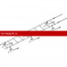 Лестница кровельная ROOFsystems PRESTIGE ZN600 3м Натур RAL 6005