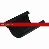 GLC PVC 152/100 Соединитель желоба, антрацит RAL9005