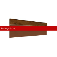 Финишная планка Aquasystem (Аквасистем) 2000мм Printech Naive Maroon (темное дерево) /1 шт/