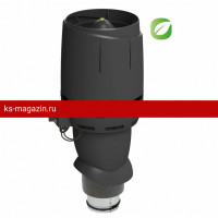 Vilpe (Вилпе) FLOW ECo125Р/500 вентилятор =ECo190 (Черный) /1 шт/