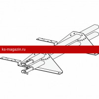 Снегозадержатель ROOFsystems PRESTIGE ZN 45*25 (овал), 1,2м универ.(треугольн.) RAL 7024