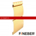 Сайдинг FineBer (Файнбер) BlockHouse Classic Color 3,66м (Янтарь) /панель/