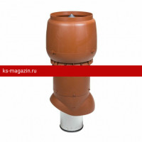 Vilpe (Вилпе) XL- 200/300/700 вентиляционный вых.с колпаком Кирпич /1 шт/