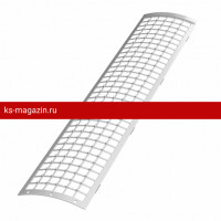 Решетка желоба защитная 0,6м Технониколь (Белый) /1 шт/